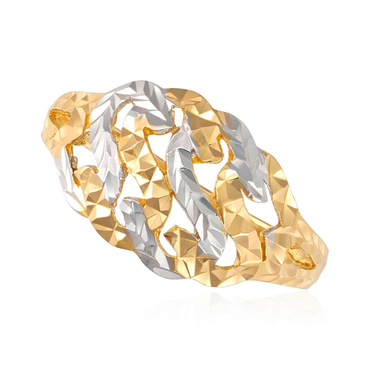 22ct yellow gold fancy ring 06003825 - FJewellery