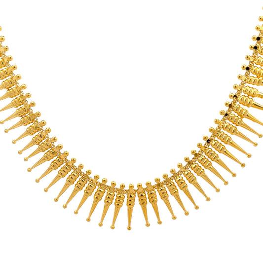 22ct Yellow Gold Luxury Necklace PZ325 - NK48 - FJewellery