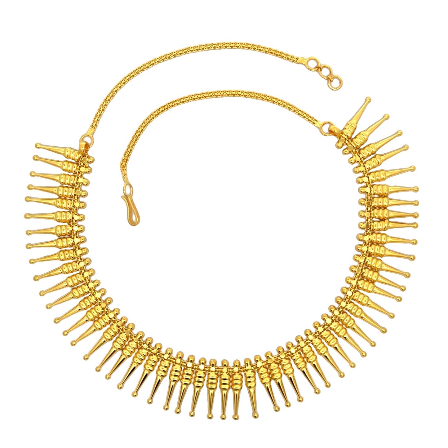 22ct Yellow Gold Luxury Necklace PZ325-NK48 - FJewellery