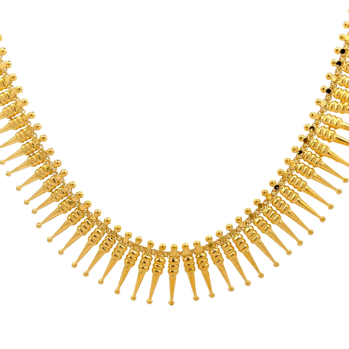 22ct Yellow Gold Luxury Necklace PZ325-NK48 - FJewellery