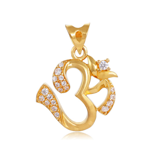 22ct yellow gold pendant 02033410 - FJewellery