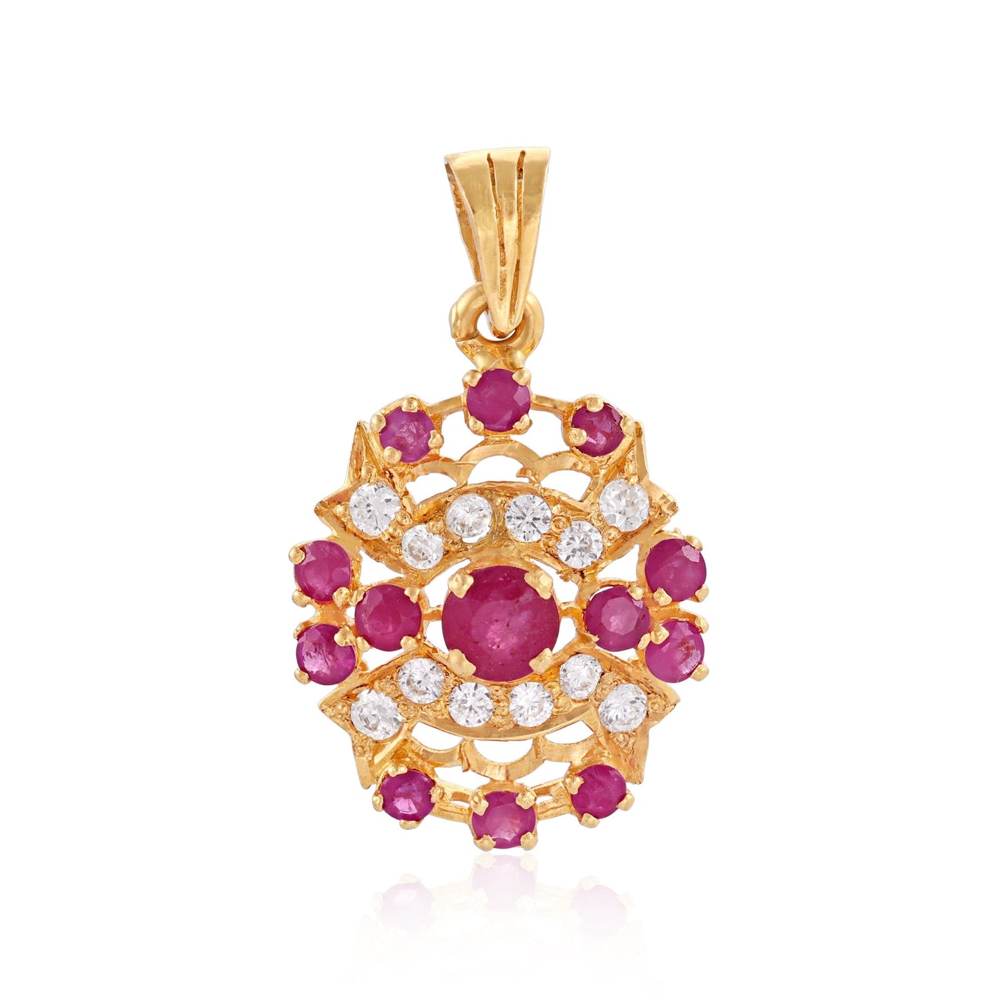 22ct yellow gold pre - loved pendant 06004149 - FJewellery