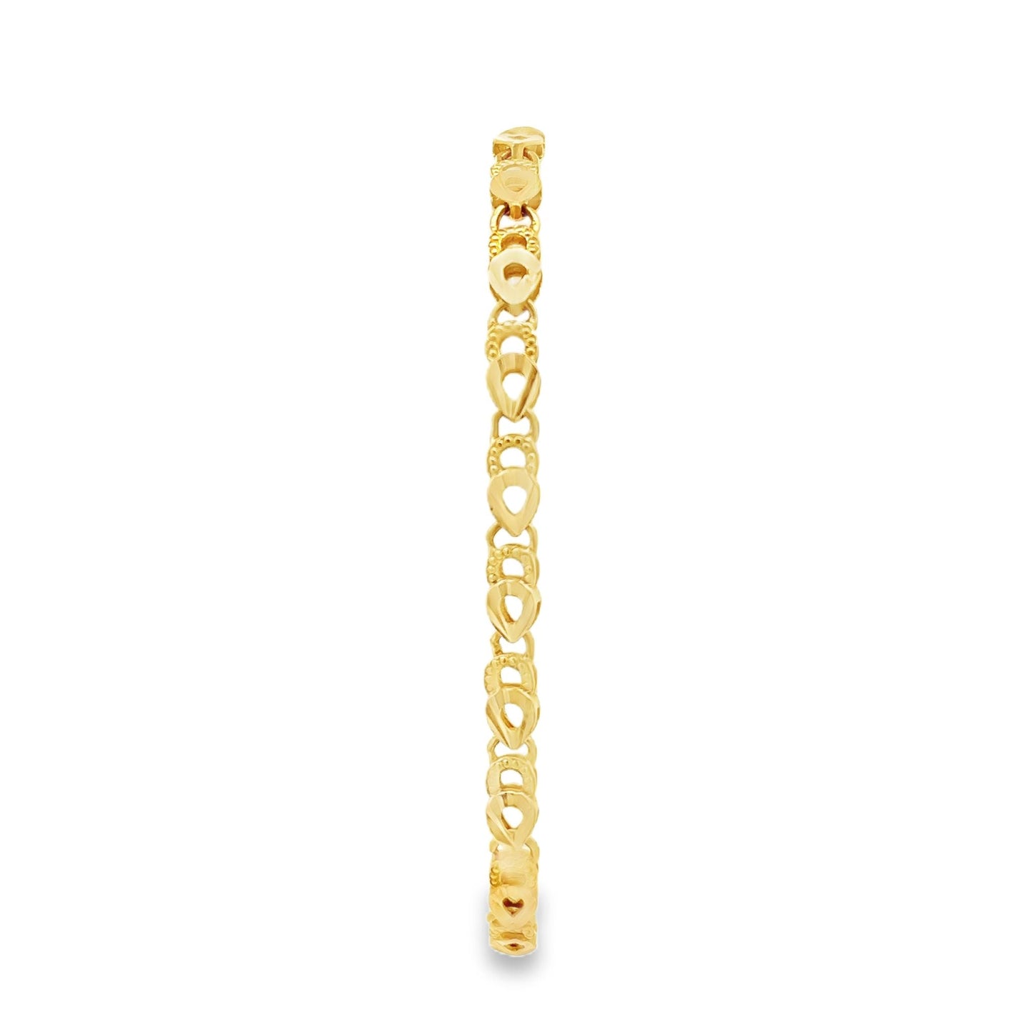 22ct yellow gold pre - owned bracelet FCA03027314 - 2 - FJewellery