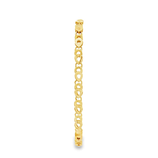22ct yellow gold pre - owned bracelet FCA03027314 - 2 - FJewellery