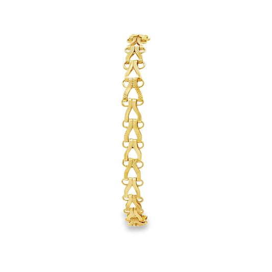 22ct yellow gold pre - owned bracelet FCA03027314 - 3 - FJewellery