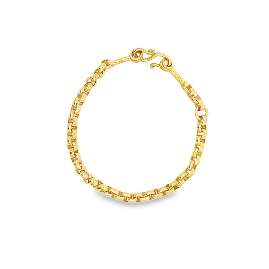 22ct yellow gold pre - owned bracelet FCA08002189 - 15 - FJewellery