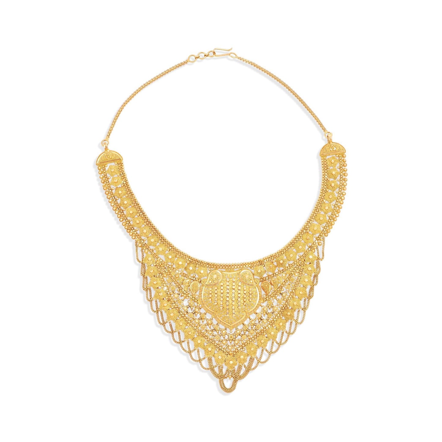 22ct yellow gold pre - owned necklace 01002891 - FJewellery