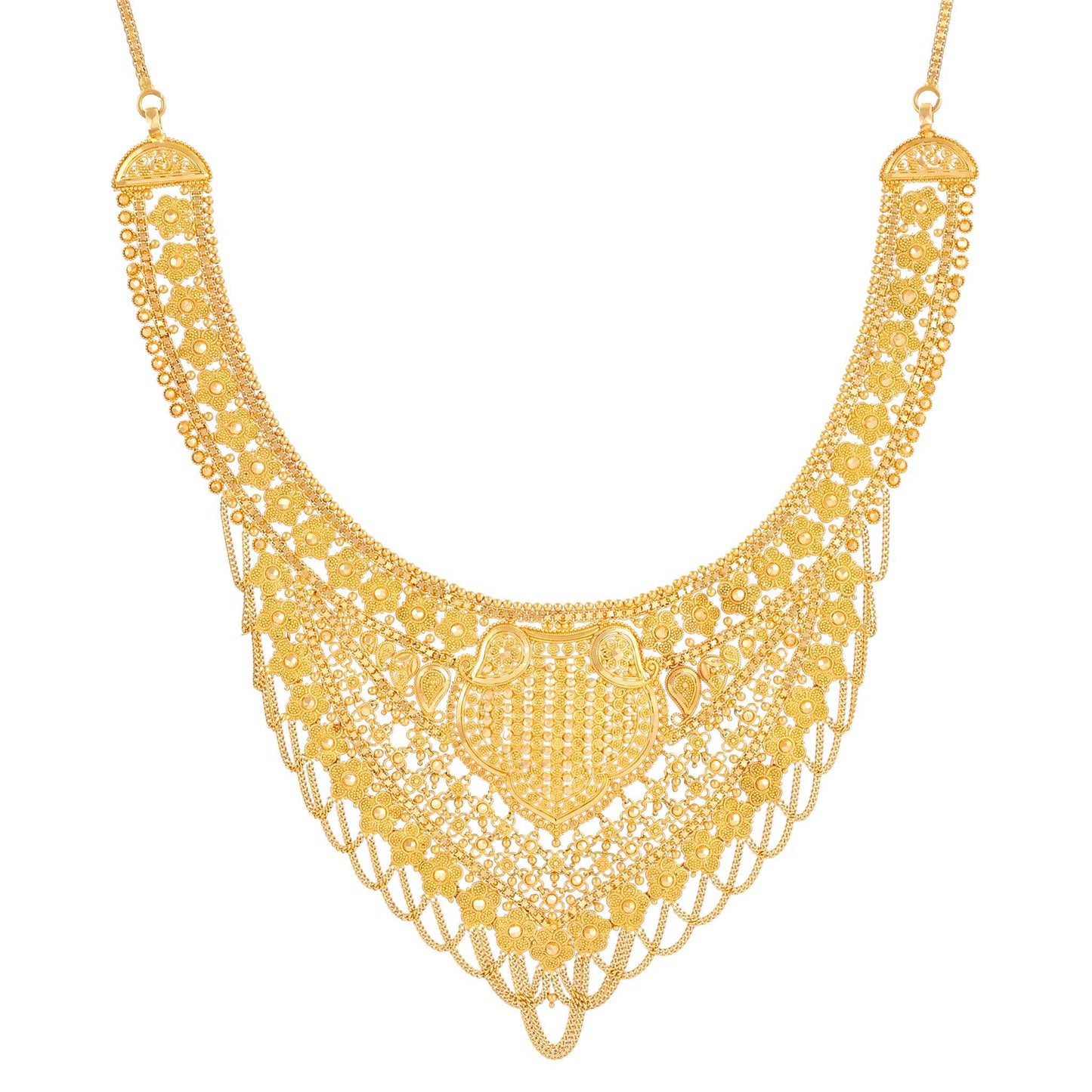 22ct yellow gold pre - owned necklace 01002891 - FJewellery