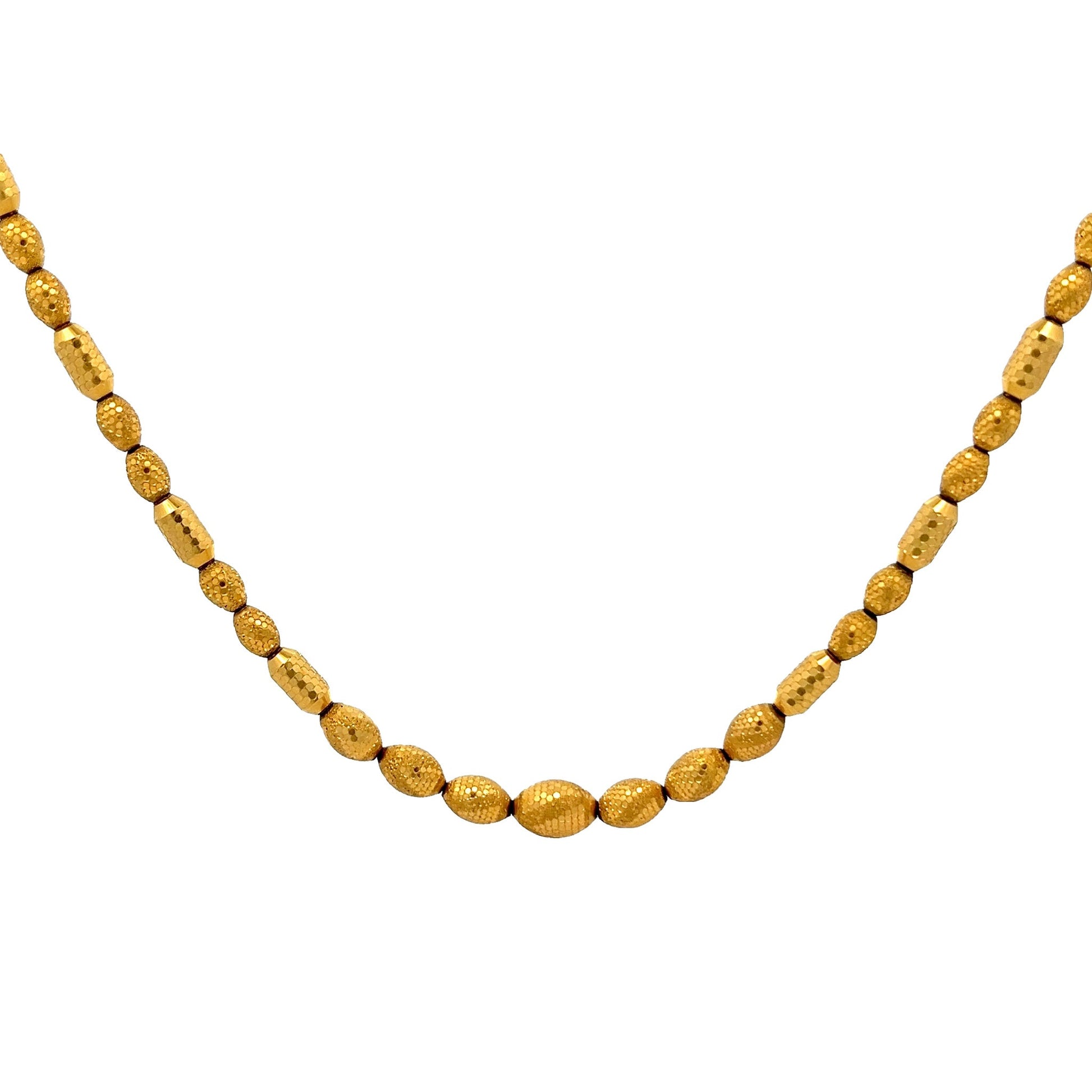 22ct yellow gold pre - owned necklace 13000082 - FJewellery