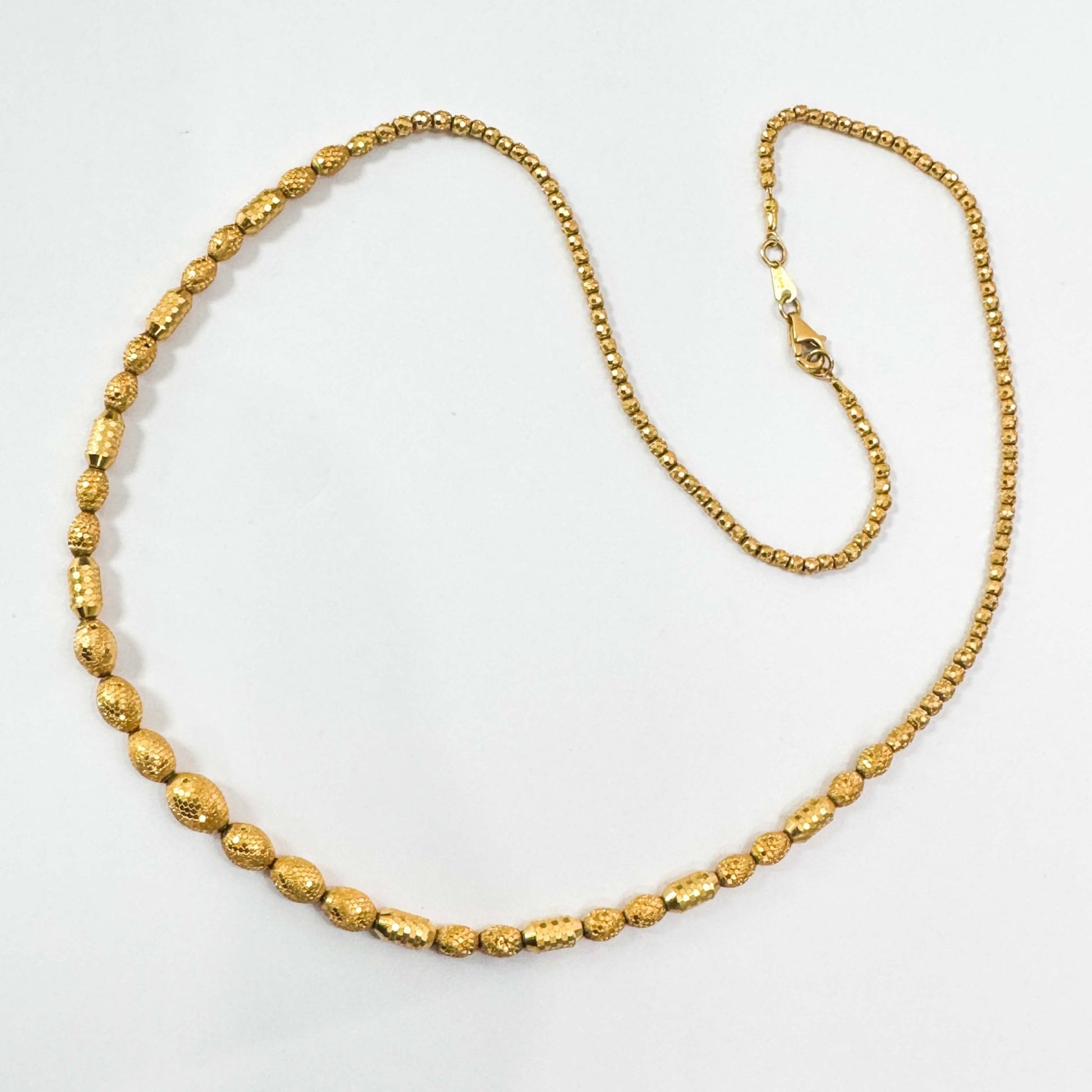 22ct yellow gold pre - owned necklace 13000082 - FJewellery