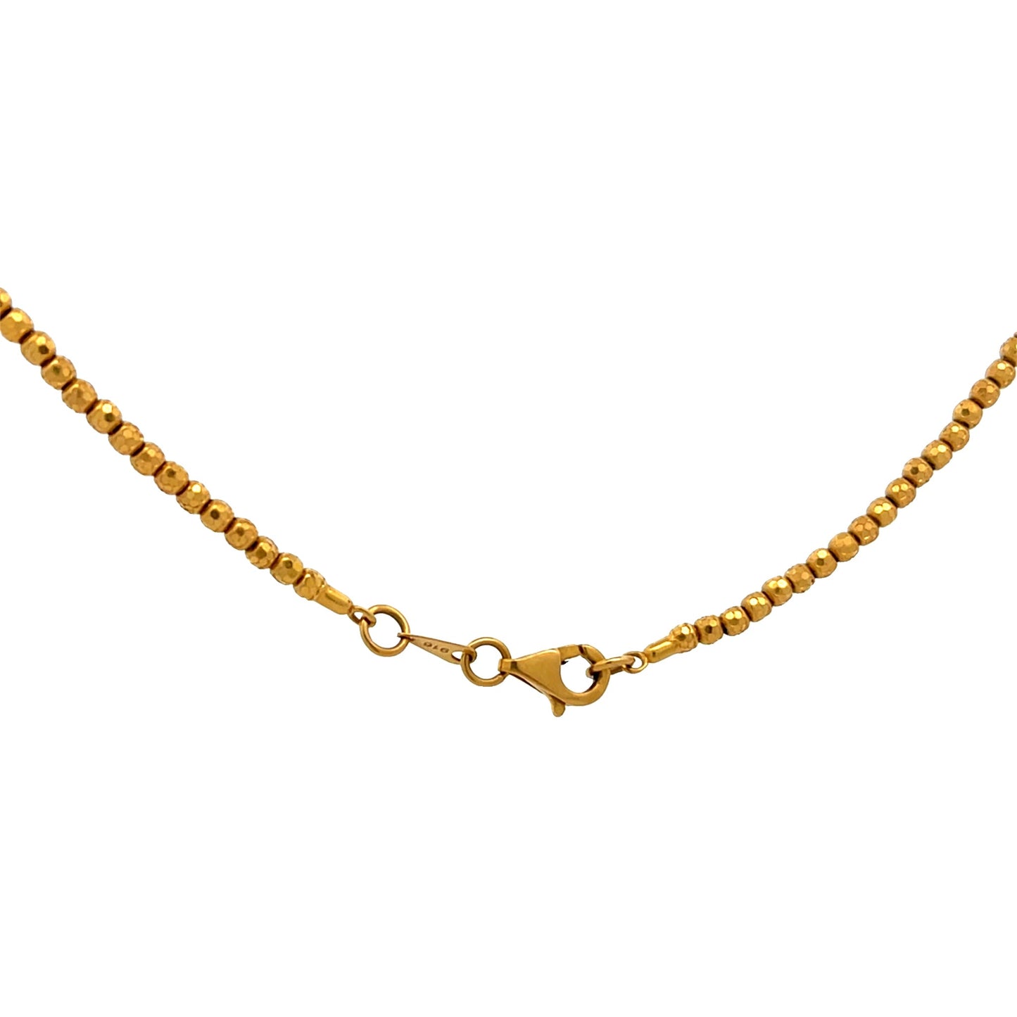 22ct yellow gold pre - owned necklace 13000082 - FJewellery