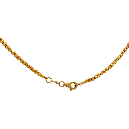 22ct yellow gold pre - owned necklace 13000082 - FJewellery