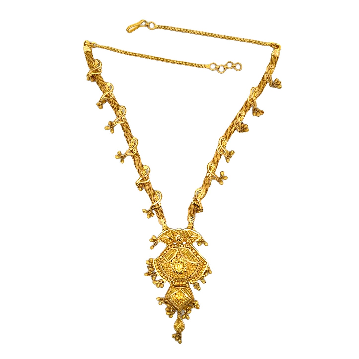 22ct yellow gold pre - owned necklace FCP03002371 - FJewellery