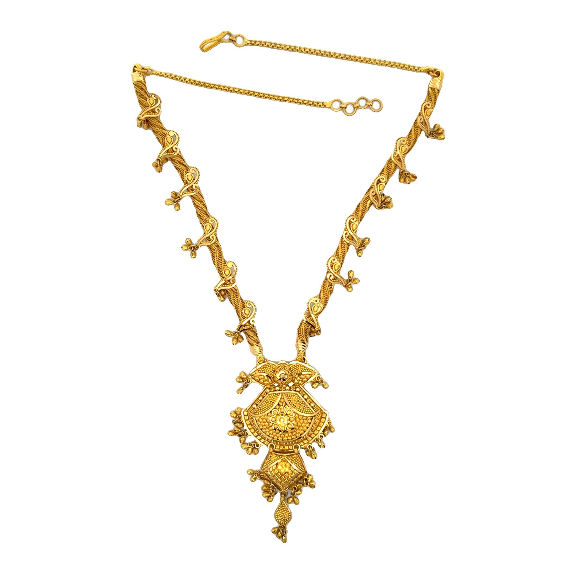 22ct yellow gold pre - owned necklace FCP03002371 - FJewellery