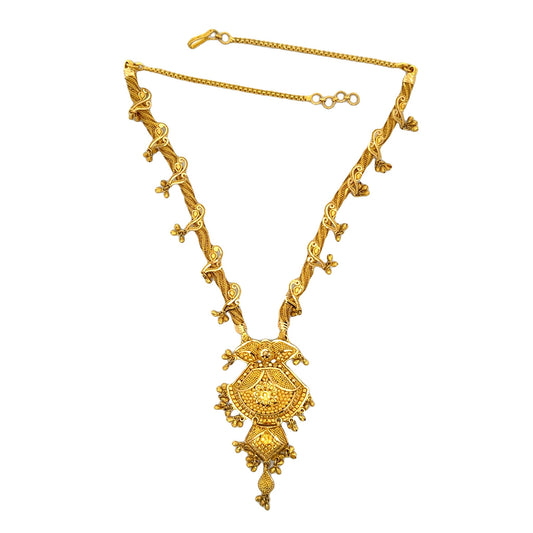 22ct yellow gold pre - owned necklace FCP03002371 - FJewellery