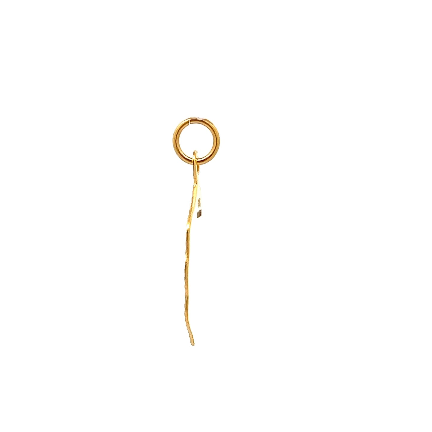 22ct Yellow Gold Script Pendant PZ325-PD23 - FJewellery