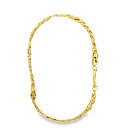 22ct yellow gold second-hand bracelet FCA08002189-3 - FJewellery