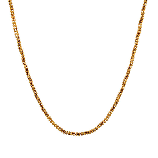 22ct yellow gold second - hand chain 05001968 - FJewellery