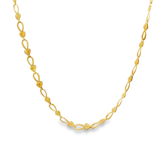 22ct yellow gold second hand chain FCA06011228-2 - FJewellery