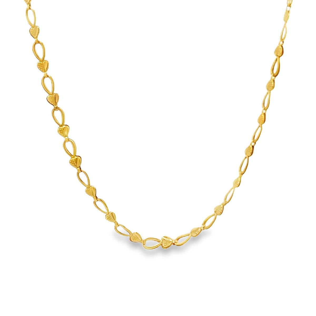 22ct yellow gold second hand chain FCA06011228-2 - FJewellery