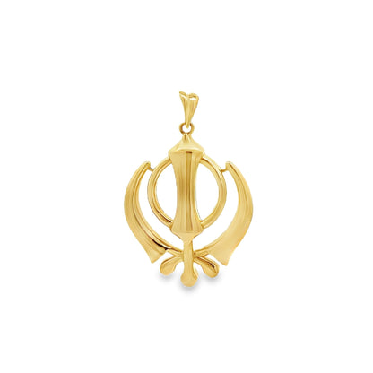 22ct yellow gold second - hand pendant FCA07001617 - 2 - FJewellery