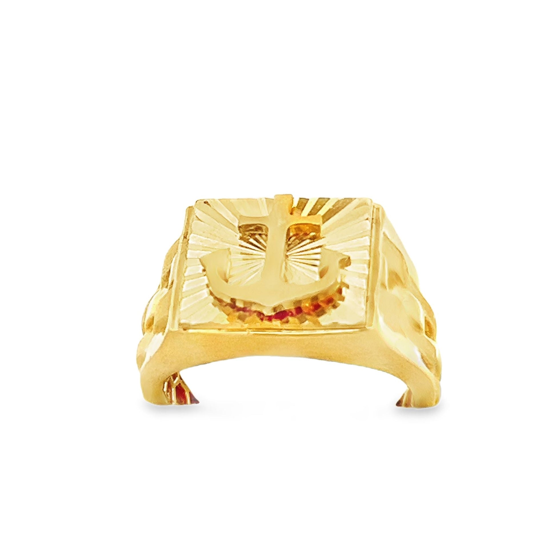 22ct yellow gold second - hand ring 05001816 - FJewellery