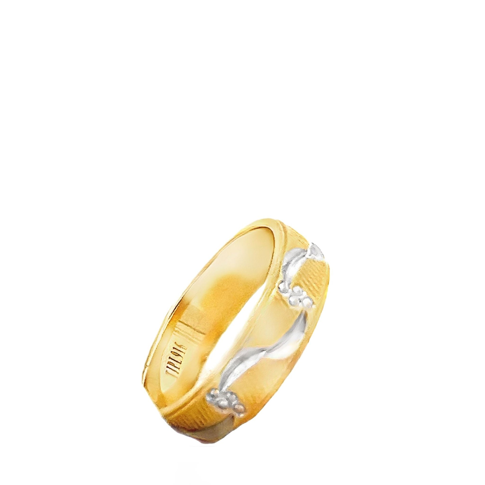 22ct yellow gold second - hand ring 06004188 - FJewellery