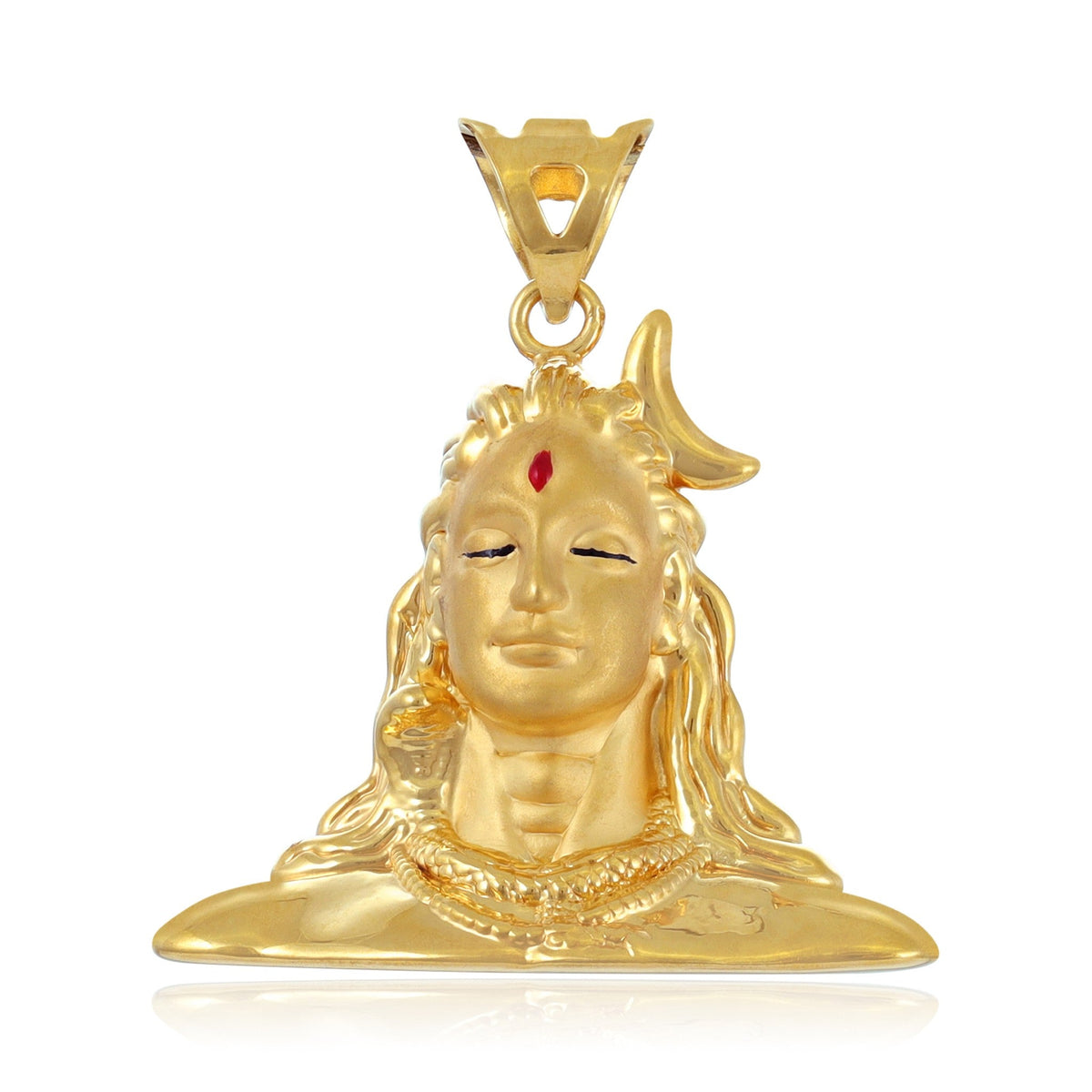 22ct Yellow Gold Shiva Pendant BF1224-PD9 - FJewellery