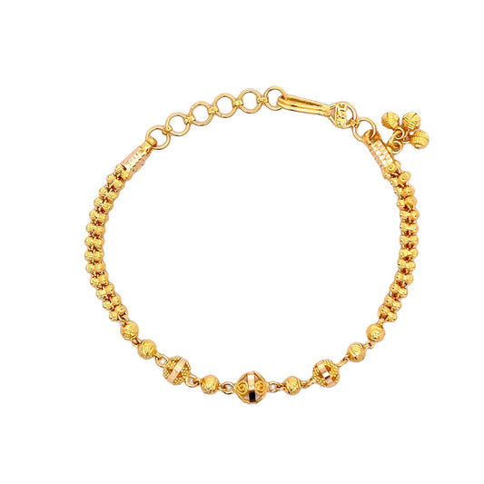 22ct Yellow Gold Unique Bracelet PZ325-BR23 - FJewellery