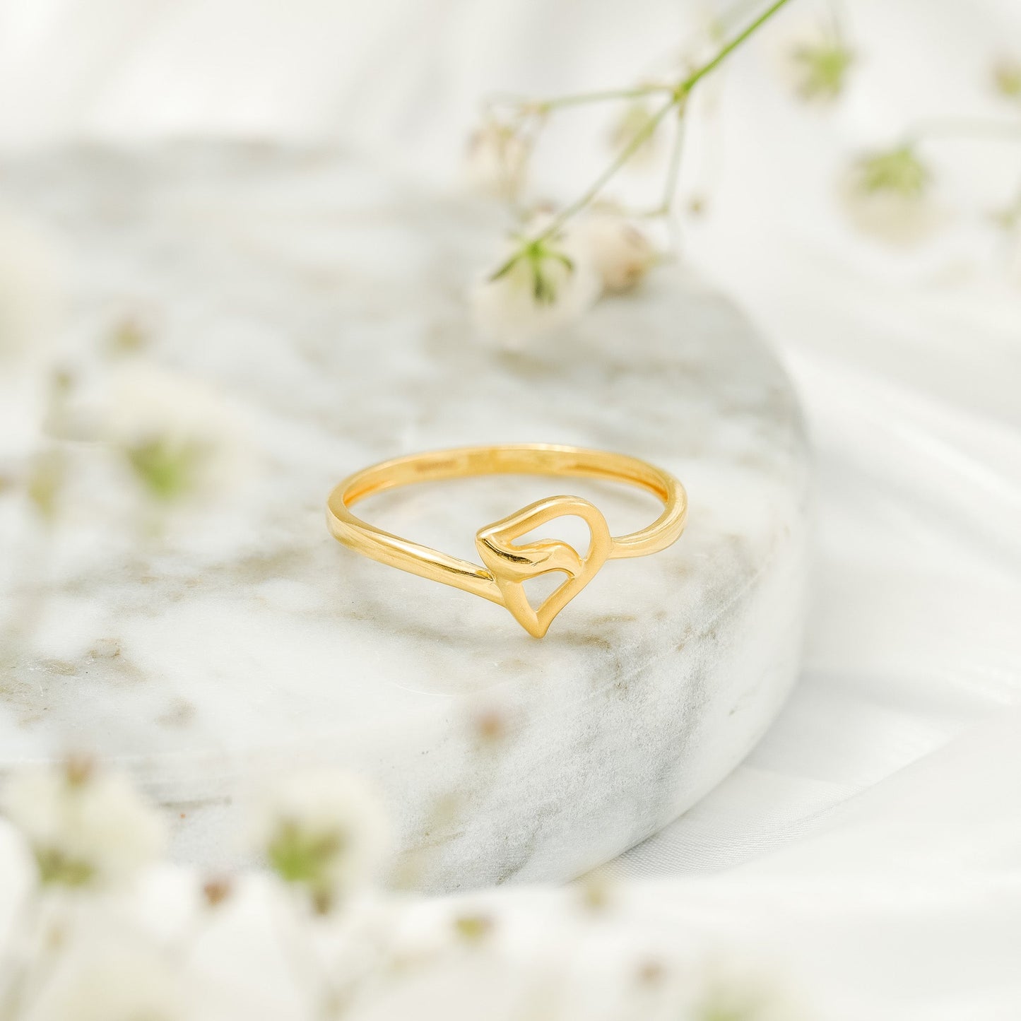 22ct Yellow Gold Unique Design Ring BF1224-RN129 - FJewellery