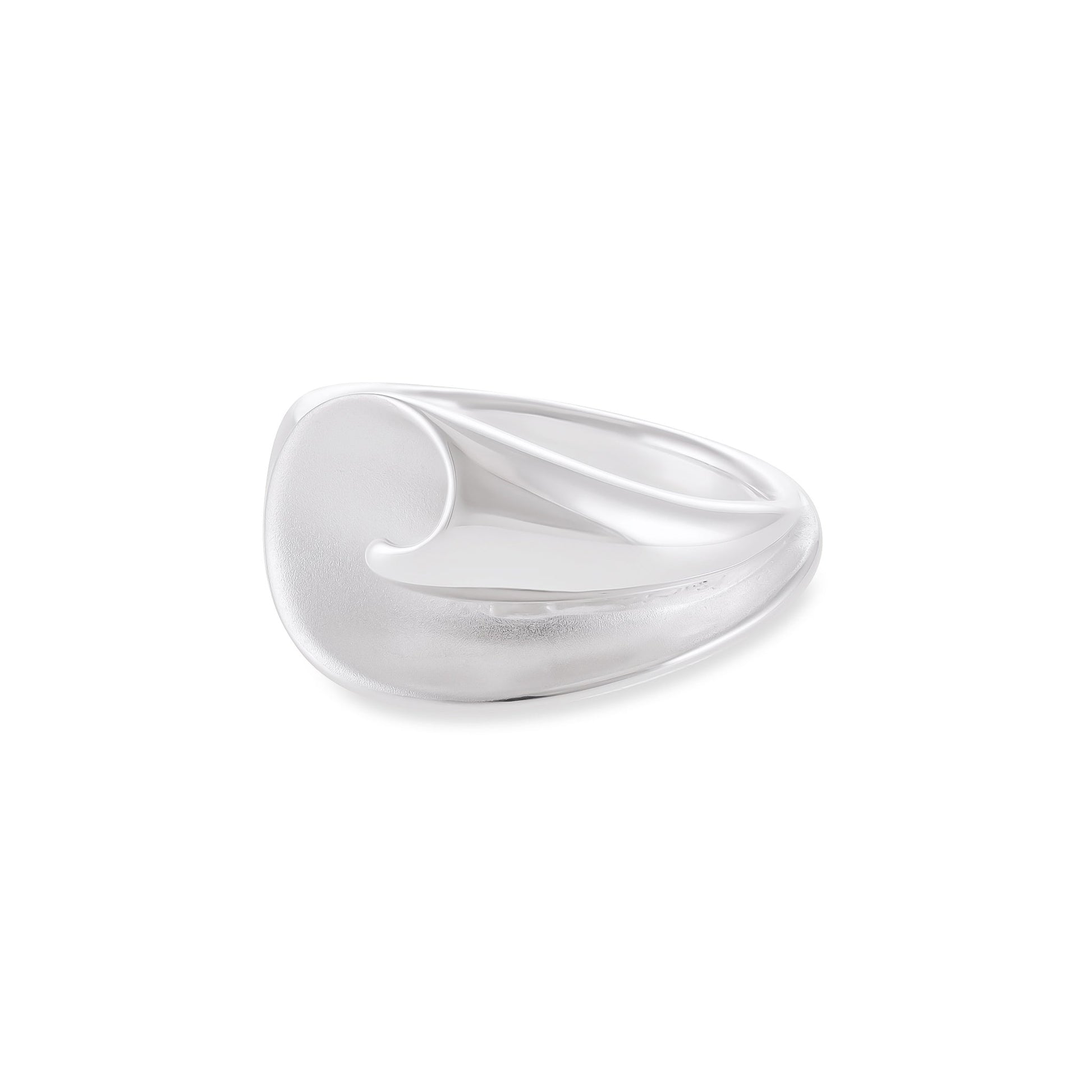 925 Sterling silver Abstract shell ring SRN10002 - FJewellery