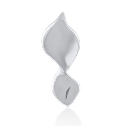 925 Sterling Silver Rhodium Plated Art - deco Pendant SPD1004 - FJewellery