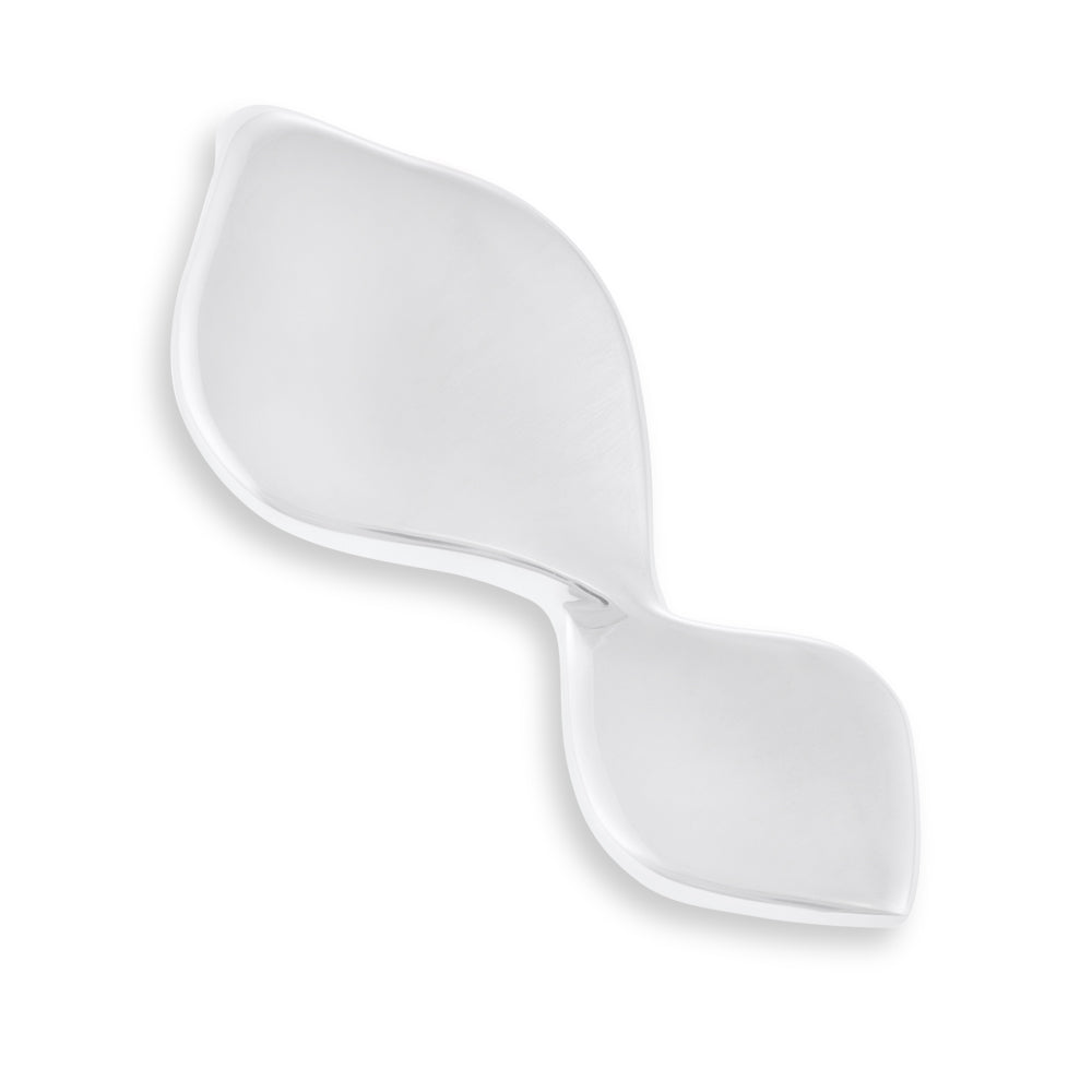 925 Sterling Silver Rhodium Plated Art - deco Pendant SPD1004 - FJewellery