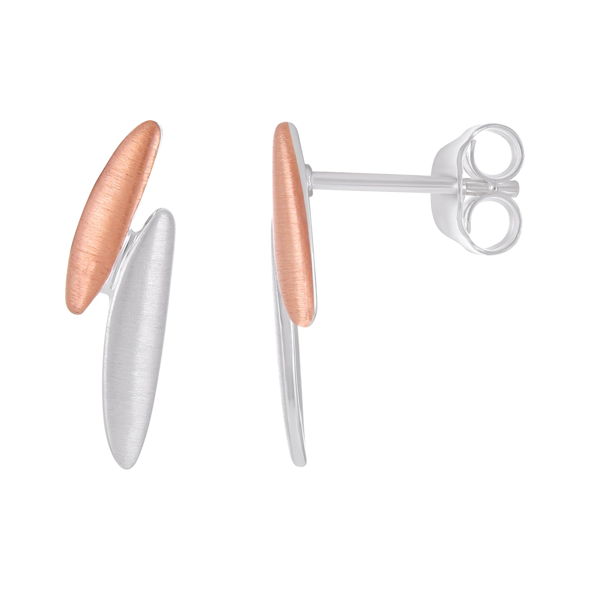 925 Sterling Silver Wave Earrings SER10001 - FJewellery