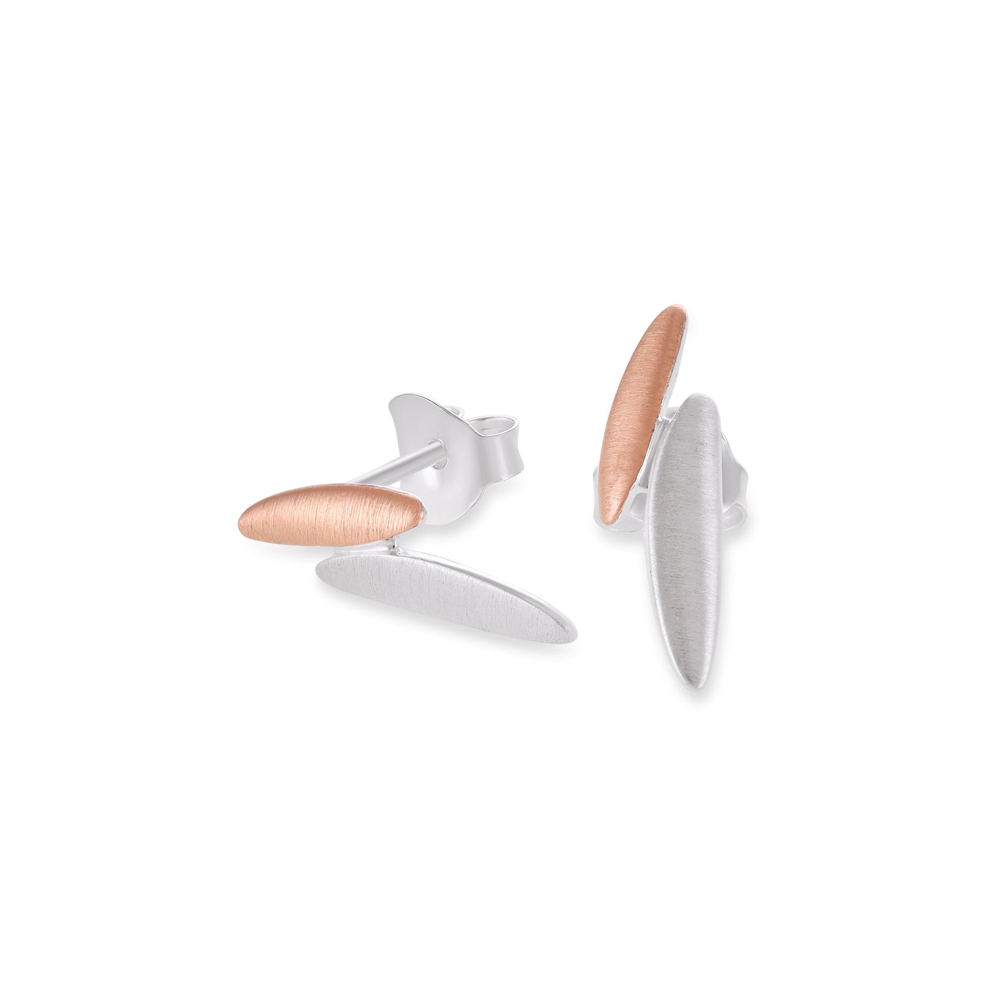 925 Sterling Silver Wave Earrings SER10001 - FJewellery