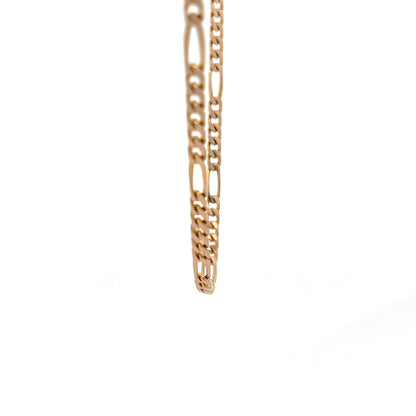 9ct Gold Curb and Oval Link Chain - FJewellery