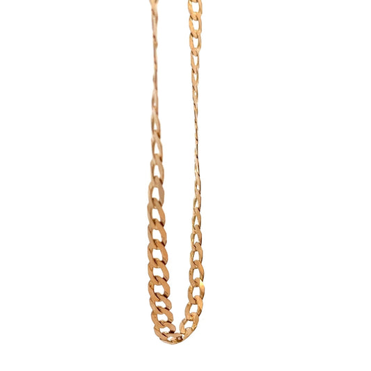 9ct Gold Curb Link Chain - FJewellery