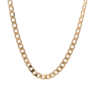 9ct Gold Curb Link Chain - FJewellery