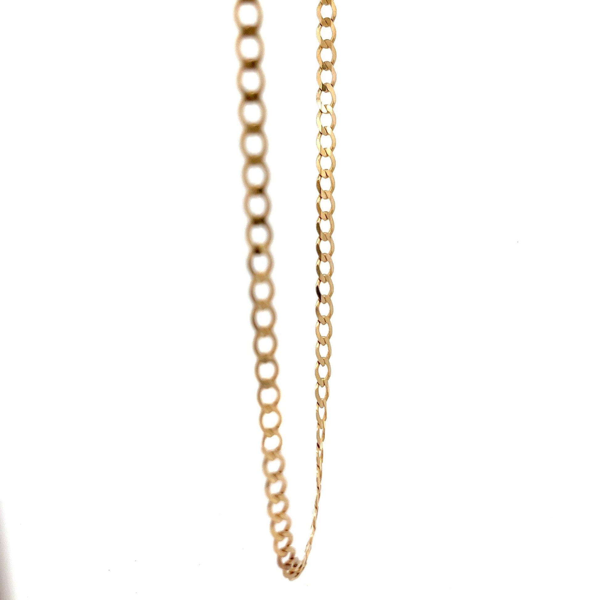 9ct Gold Curb Link Chain - FJewellery
