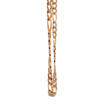 9ct Gold Figaro Link Chain - FJewellery