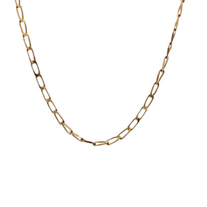 9ct Gold Oval Link Chain - FJewellery