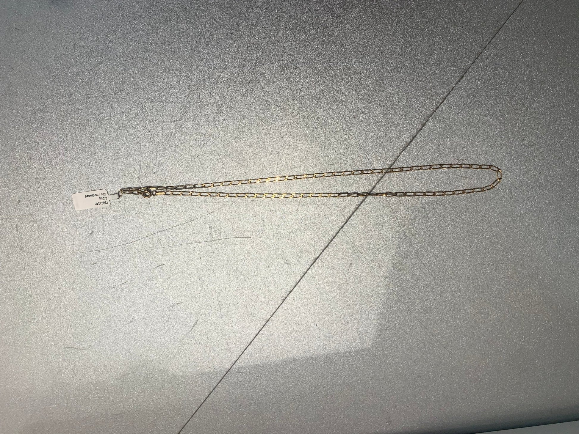 9ct Gold Oval Link Chain - FJewellery