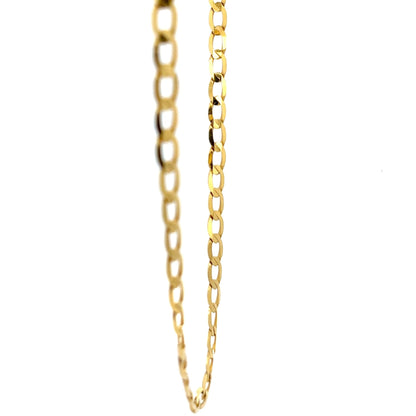 9ct Gold Oval Link Chain - FJewellery