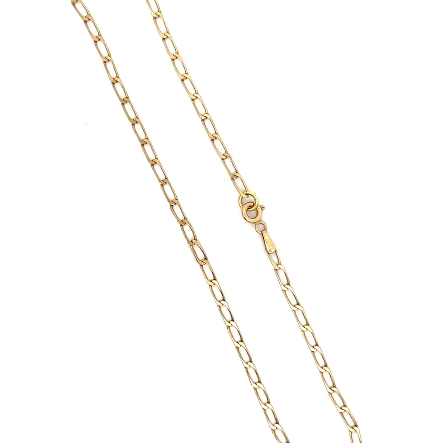 9ct Gold Oval Link Chain - FJewellery