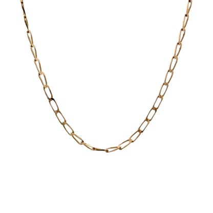 9ct Gold Oval Link Chain - FJewellery