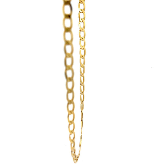 9ct Gold Oval Link Chain - FJewellery