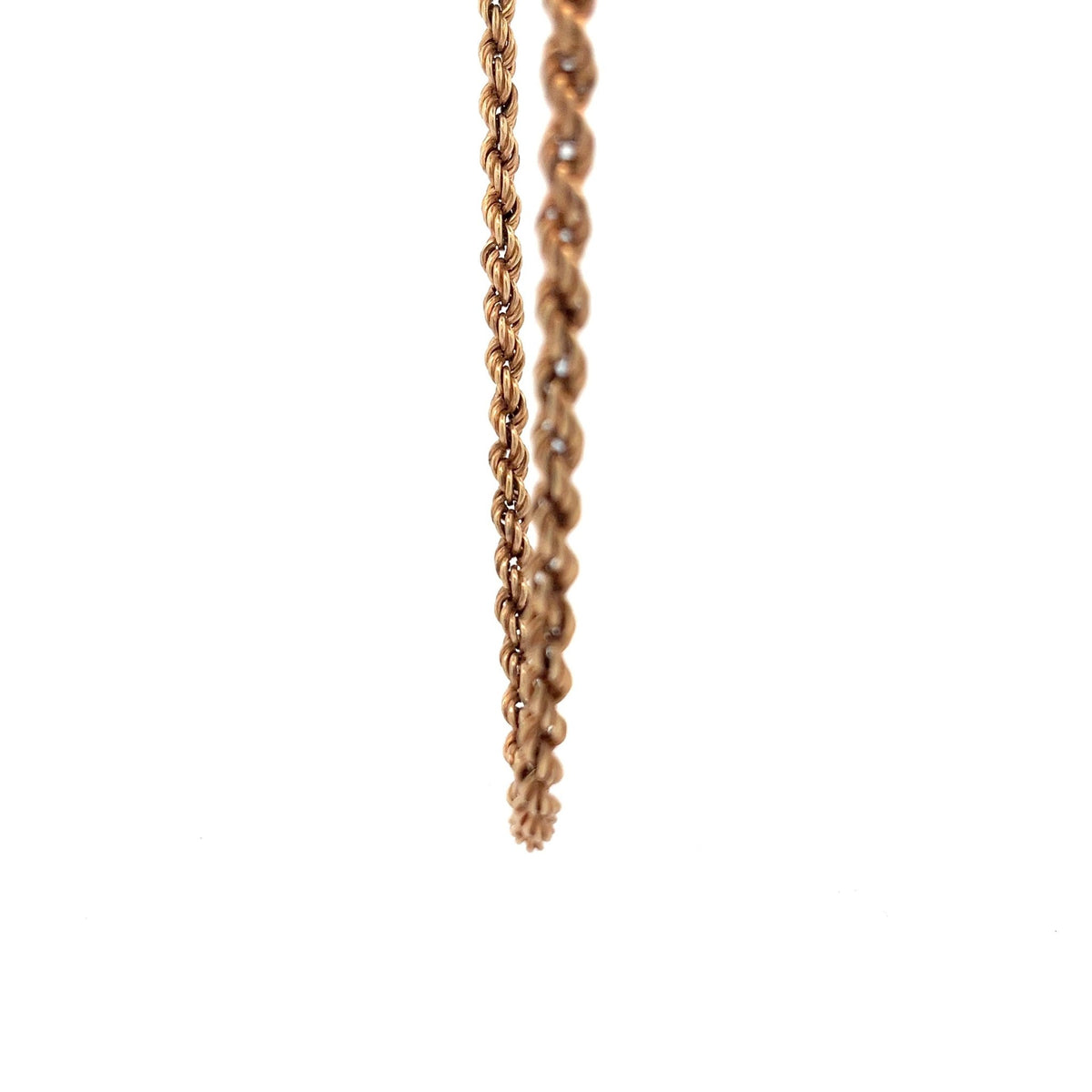 9ct Gold Twisted Curb Chain - FJewellery