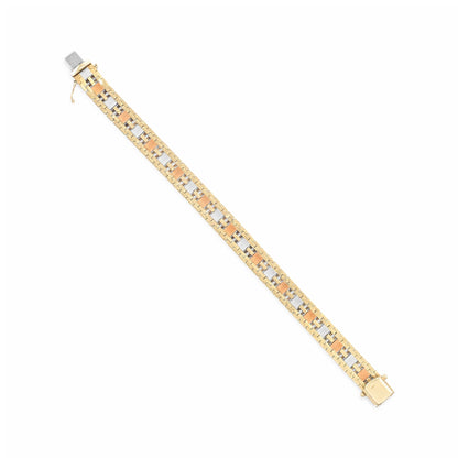 9ct multicolour pre - owned bracelet 07002290 - FJewellery