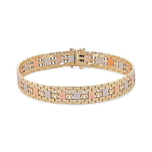 9ct multicolour pre - owned bracelet 07002290 - FJewellery