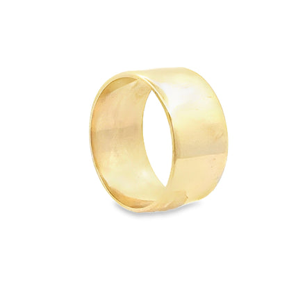 9ct pre - owned yellow gold ring 01003059 - FJewellery